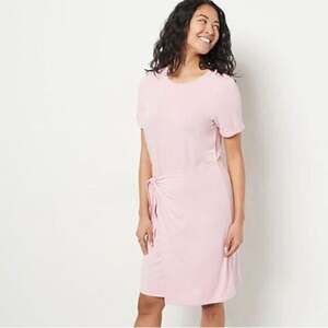 Isaac Mizrahi Live! Soho Petite Tshirt Wrap Dress sz XL-P NEW # Bag 262